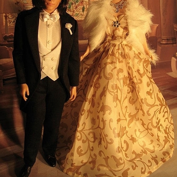 NEW OOAK ELEGANT DRESSED BARBIE DOLL W/ UPDOS IN GOWNS & ACCESSORIES $175 EACH - Picture 10 of 16